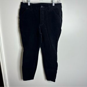 Women’s Duluth Trading Size 10R Black‎ Corduroy Straight Leg Pants